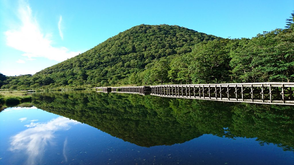 覚満淵風景写真